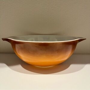 Vintage Pyrex Old Orchard Ombré Cinderella Bowl